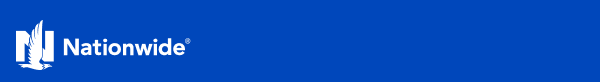 Header with Blue Background
