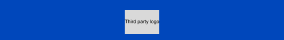 Header with White Background - Centered